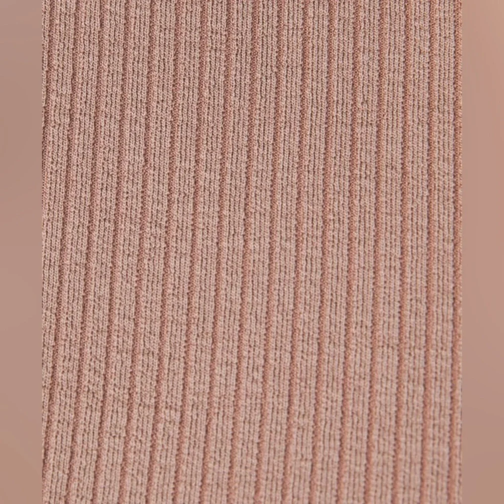 NWT Lululemon Ribbed Softstreme Zip-Leg High-Rise Cropped Pant 25" Taupetastic - Picture 13 of 14